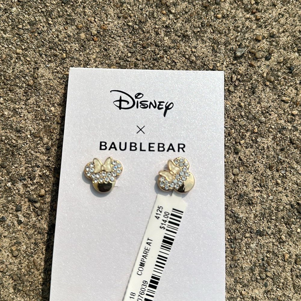 Baublebar Disney Minnie  Earrings brand new with tags